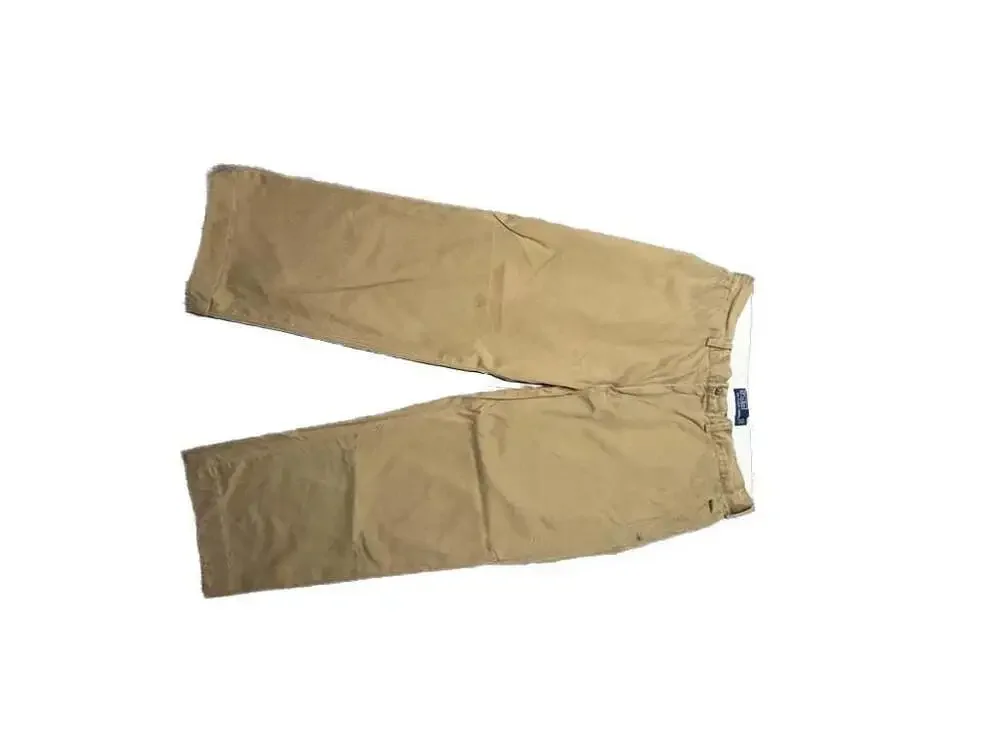 Polo Ralph Lauren Vintage Cotton Chino Pants Khaki 34x30